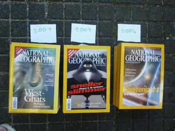 National Geographic Nederlands - Jaargangen vanaf 2002 beschikbaar voor biedingen