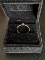 Witgouden ring met diamant van Isabel Bernard maat 54/17,25, Sieraden, Tassen en Uiterlijk, Ringen, Ophalen of Verzenden, Zo goed als nieuw