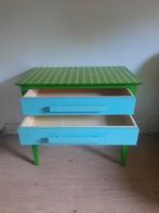 75x45x65 cm, 2 lades, geverfd blankhout, Ophalen, 1 of 2 laden, 50 tot 100 cm, Minder dan 100 cm