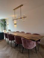 Boomstamtafel 280cm, Huis en Inrichting, Tafels | Eettafels, Ophalen, 200 cm of meer, 50 tot 100 cm, Zo goed als nieuw