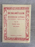 Melodische Etuden (25) voor piano - Ber Joosen, Klassiek, Les of Cursus, Ophalen of Verzenden, Zo goed als nieuw