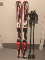 Kinderski's 100 cm + Stokken 85cm, Sport en Fitness, Skiën en Langlaufen, Gebruikt, 100 tot 140 cm, Carve, Skiën