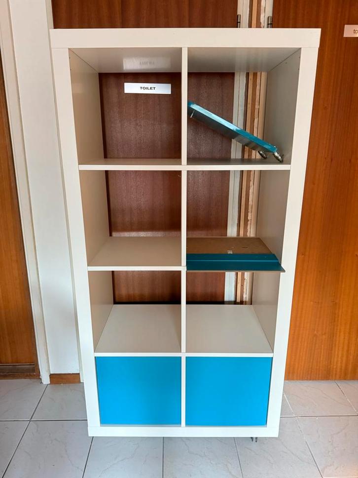 IKEA Kast met deuren, Huis en Inrichting, Kasten | Boekenkasten, Gebruikt, 50 tot 100 cm, 150 tot 200 cm, 25 tot 50 cm, Met deur(en)