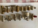 Kogelkraan terugslagklep vulkraan bovendeel aftapper radiato, Ophalen of Verzenden, Nieuw, Koper, Overige typen