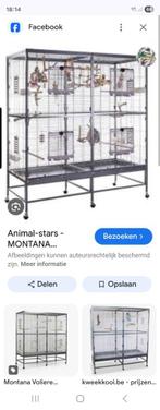 Mooie Montana paradiso 150, Dieren en Toebehoren, Ophalen, Zo goed als nieuw, Metaal, Vogelkooi