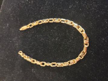 14 k gouden herenarmband 7,4 gram beschikbaar voor biedingen