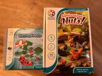 Smartgames Squirrels Go Nuts & Waterworld Puzzels, Ophalen of Verzenden, Zo goed als nieuw, Overige typen