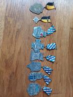 8 Elfstedentocht Fiets Medailles, Ophalen of Verzenden