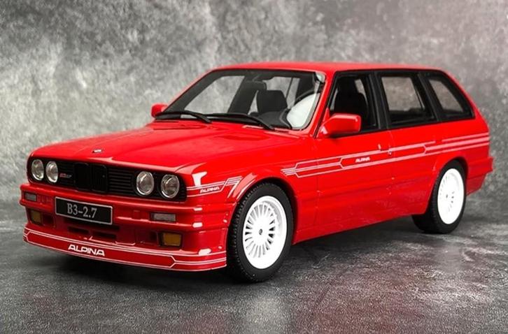 1:18 BMW Alpina B3 Touring 2.7 (E30) uit 1990 Ottomobile, Hobby en Vrije tijd, Modelauto's | 1:18, Nieuw, Auto, OttOMobile, Ophalen of Verzenden