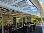 GROOT ZONNESCHERM 9 x 3 METER, Tuin en Terras, Zonneschermen, Ophalen, 450 cm of meer, Elektrisch, Zo goed als nieuw