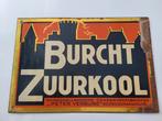 Te koop vintage metalen wandbordje, Ophalen of Verzenden, Gebruikt