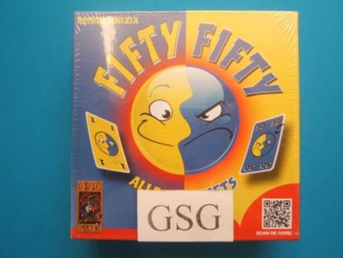 Fifty fifty nr. 999FIF01-00 (Nieuw), Hobby en Vrije tijd, Gezelschapsspellen | Kaartspellen, Nieuw, Ophalen of Verzenden