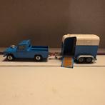 Corgi Toys Gift Set 15-B Land Rover met paardentrailer (117), Ophalen of Verzenden, Gebruikt, Auto