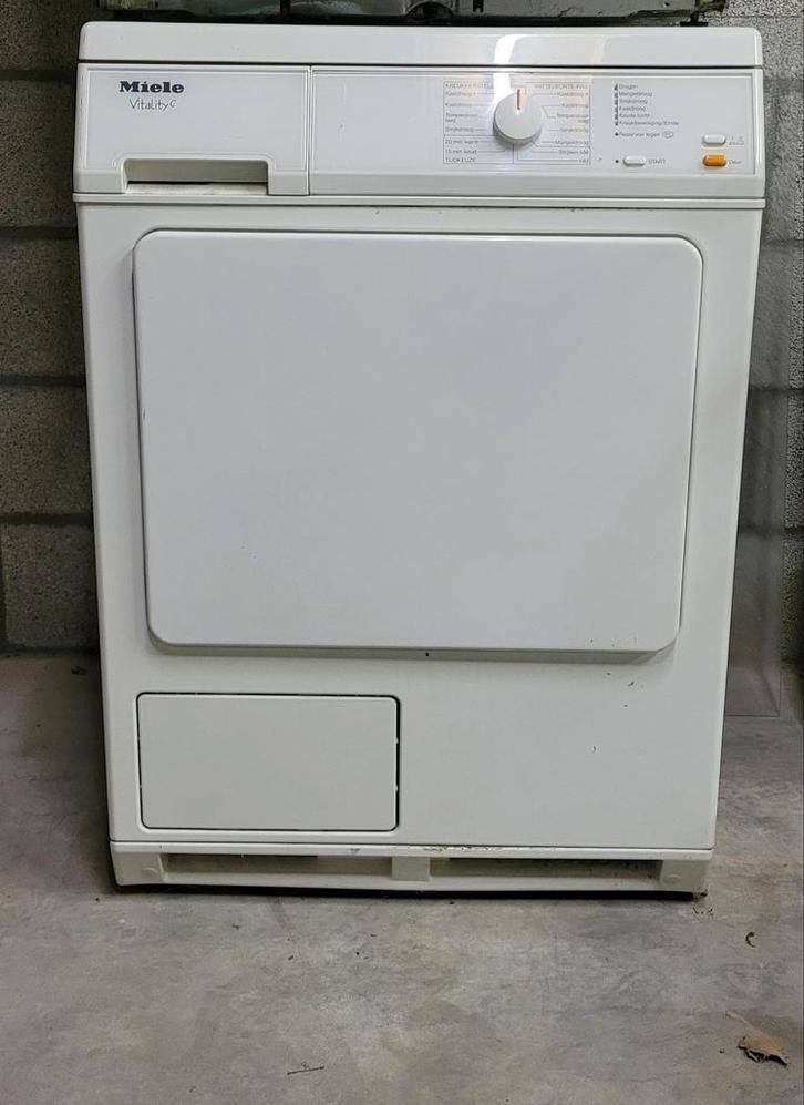 Miele Vitality C Condensdroger - Goed Onderhouden, Witgoed en Apparatuur, Wasdrogers, Gebruikt, Condens, Voorlader, 6 tot 8 kg