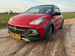 Opel ADAM 1.4 Turbo Rocks S Cabrio Start&st. 3D 2016 Rood, Auto's, Voorwielaandrijving, 4 cilinders, 4 stoelen, Leder en Stof