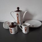 Vintage koffie servies. Mitterteich porselein., Ophalen of Verzenden