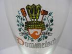 Dommelsch bierglas, dichte aren en zeskanten voetsteel., Ophalen of Verzenden, Zo goed als nieuw, Glas of Glazen, Dommelsch