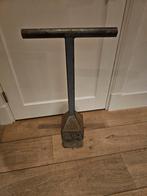 Bandenstamper met houten blok, Tuin en Terras, Hand-tuingereedschap, Ophalen of Verzenden, Gebruikt, Overige soorten