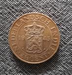 Munt 2.5 cent Nederlands Indie, Verzamelen, Verzenden, Overige soorten, Nederland, Embleem of Badge