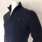 Polo Ralph Lauren trui - zip collar heren - donkerblauw, Verzenden, Maat 48/50 (M), Blauw, Polo Ralph Lauren