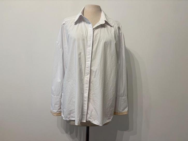 Karen By Simonsen blouse maat 36, Kleding | Dames, Blouses en Tunieken, Nieuw, Maat 36 (S), Wit, Verzenden