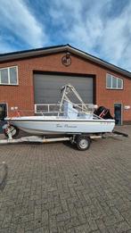 Consoleboot / speedboot 60PK Mercury Powertrim 4 takt 2002, Watersport en Boten, Speedboten, Ophalen, Gebruikt, Minder dan 70 pk