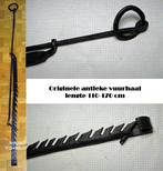 Antieke ijzeren vuurhaal 110-170 cm, Antiek en Kunst, Antiek | Gereedschap en Instrumenten, Ophalen