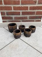 Potjes ptmd, Kunststof, Rond, Ophalen of Verzenden, Zo goed als nieuw