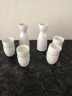 Sake Set met Kommetjes, Keramiek, Ophalen of Verzenden, Zo goed als nieuw, Kom(men)