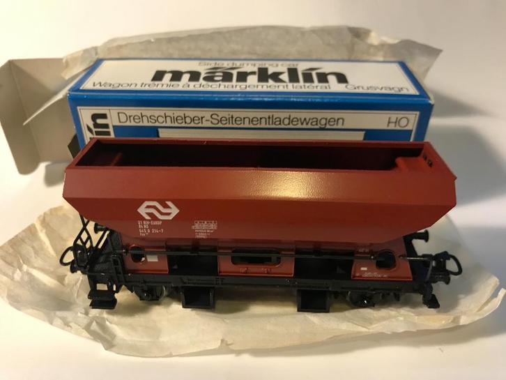 Marklin 4641 NS Nederlandse spoorwegen (2x), Hobby en Vrije tijd, Modeltreinen | H0, Nieuw, Wagon, Wisselstroom, Märklin, NS, Ophalen of Verzenden