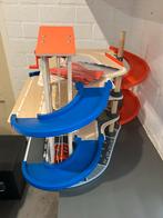 Houten Speelgarage - Treinbaan Compatibel, Ophalen, Gebruikt, Overige typen