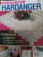 Hardanger Thuis creatief special nr 4 met 45 modellen, Ophalen of Verzenden, Zo goed als nieuw, Borduren en Naaien