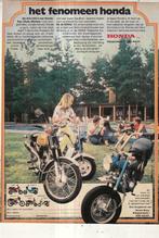 Retro reclame 1978 Honda brommer Dax Chaly Monkey SS50Z, Ophalen of Verzenden, Huis en Inrichting