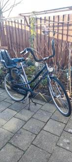 Gazelle Damesfiets met kinderzitje, Ophalen, Gebruikt, 50 tot 53 cm, Handrem