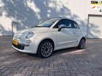 Fiat 500 C 1.2 Rock open dak airco 2010 NL auto apple carpla, Auto's, Euro 5, Gebruikt, 1242 cc, Cabriolet