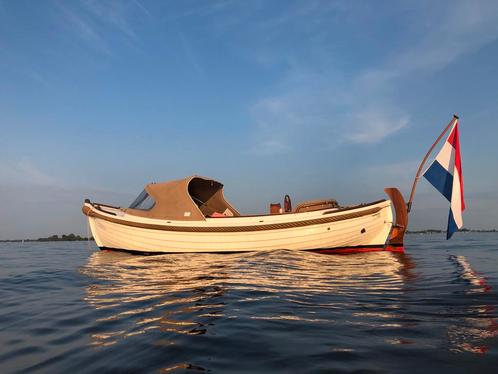 Fraaie Spitsgatsloep AW21 - 29pk met doorvaart-vignet!, Watersport en Boten, Sloepen, Zo goed als nieuw, 10 tot 30 pk, 6 meter of meer
