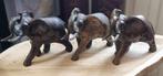 3 x Beeldje olifant - brons, Verzenden, Brons