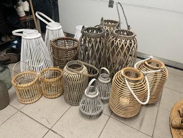 Windlichten Set - Bruiloftdecoratie beschikbaar voor biedingen
