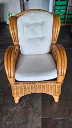 Rieten Kinderstoel, Huis en Inrichting, Stoelen, Ophalen, Gebruikt, Bruin, Vintage