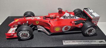 F1 Ferrari F2002 Premiere versie Michael Schumacher 1/18 beschikbaar voor biedingen