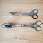 2x tangen 1x 28cm h x 7,5 cm b merk Eales Silver Plated, Antiek en Kunst, Antiek | Bestek, Ophalen