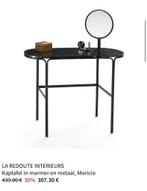 Kaptafel met marmer blad, Ophalen, Overige materialen, Gebruikt, 100 tot 150 cm