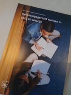 Nieuw Oplossingsgericht werken in zorg en welzijn, Boeken, Ophalen of Verzenden, Nieuw, HBO, Loi