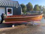 Klassiek en in stijl varen tijdens Sail 2025 met deze sloep, Ophalen, 10 tot 30 pk, Gebruikt, Hout