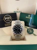 Rolex Datejust 126334 Black 01/2024, Sieraden, Tassen en Uiterlijk, Horloges | Heren, Ophalen, Nieuw, Staal, Rolex