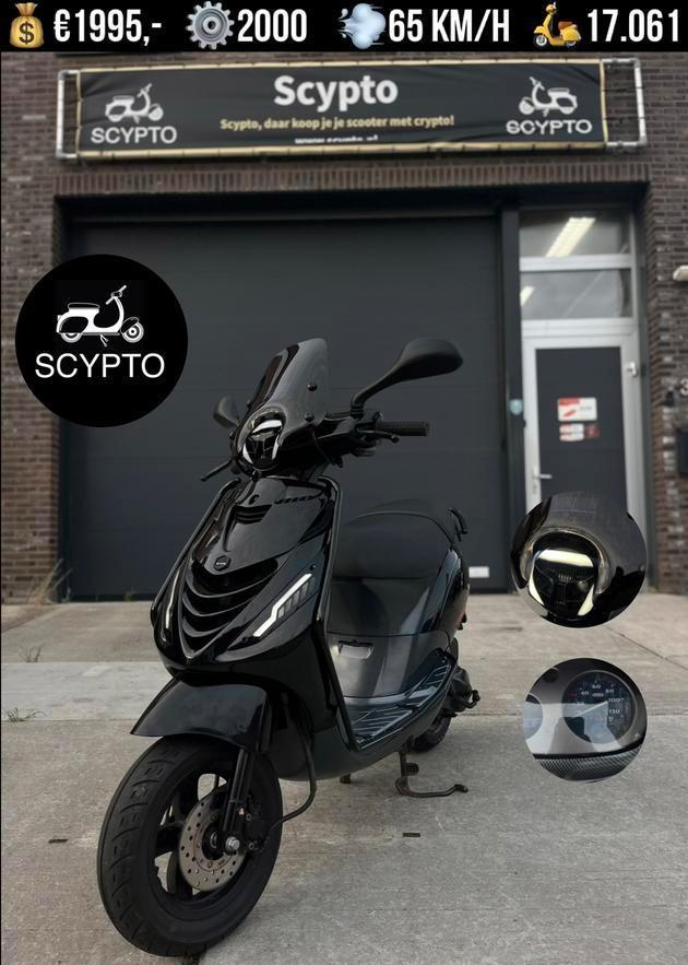 Piaggio Zip | 2Takt | 120 Teller | Full Option | 65 km/h, Fietsen en Brommers, Scooters | Piaggio, Zo goed als nieuw, Zip, Maximaal 45 km/u