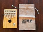 Gestemd 17-Key Kalimba / duimpiano met hoes, Ophalen, Zo goed als nieuw, Melodische percussie