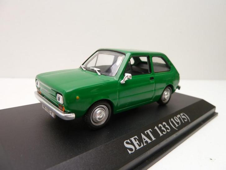 Seat 133  [1975]  Altaya, Hobby en Vrije tijd, Modelauto's | 1:43, Zo goed als nieuw, Auto, Overige merken, Ophalen of Verzenden