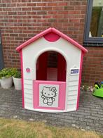 Speelhuisje buiten Hello Kitty, Ophalen, Zo goed als nieuw, Kunststof