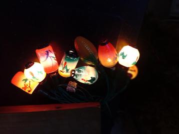 Te koop goed brandend antiek kerstlichtjes  beschikbaar voor biedingen